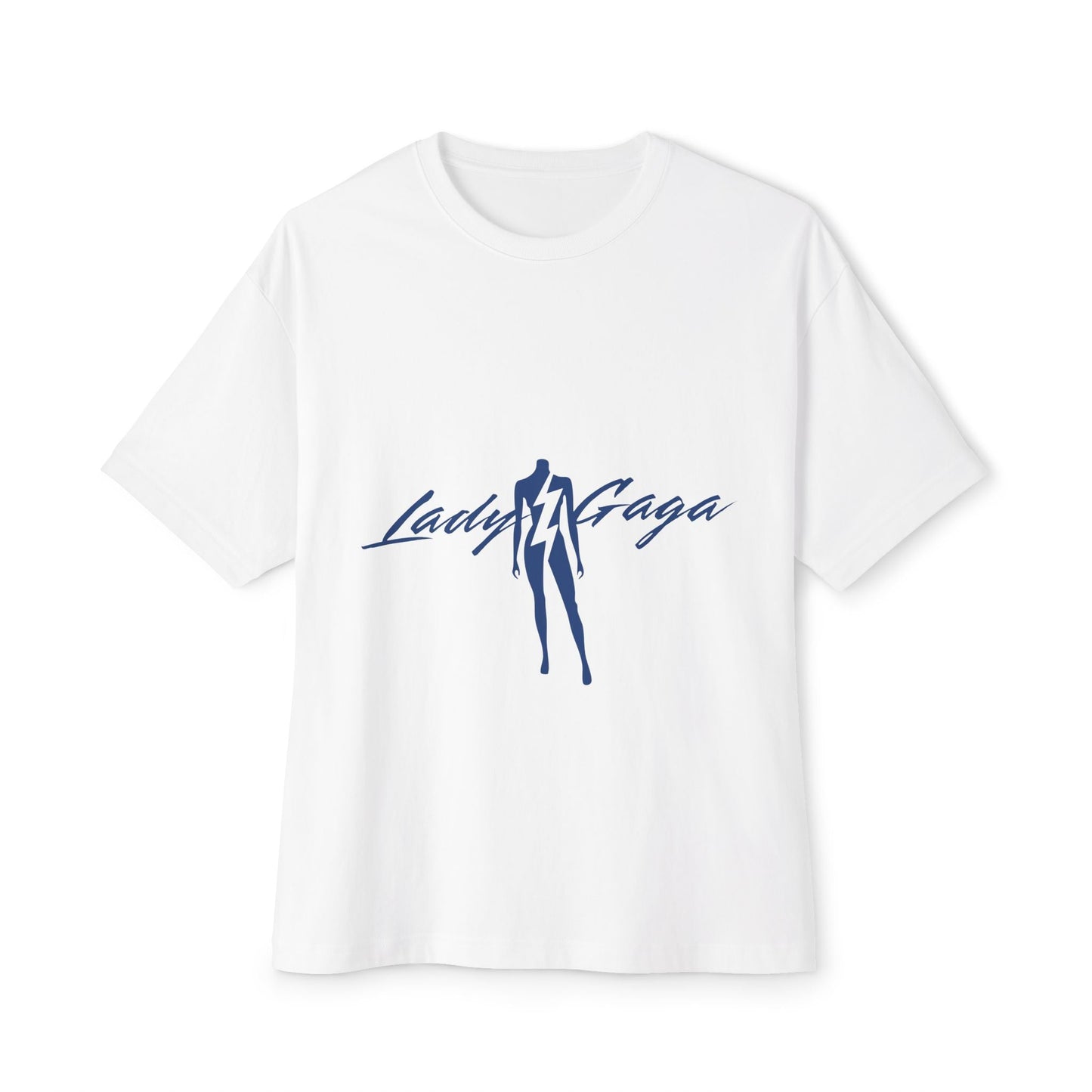 Bolt Silhouette-Unisex Oversized Tee Printify