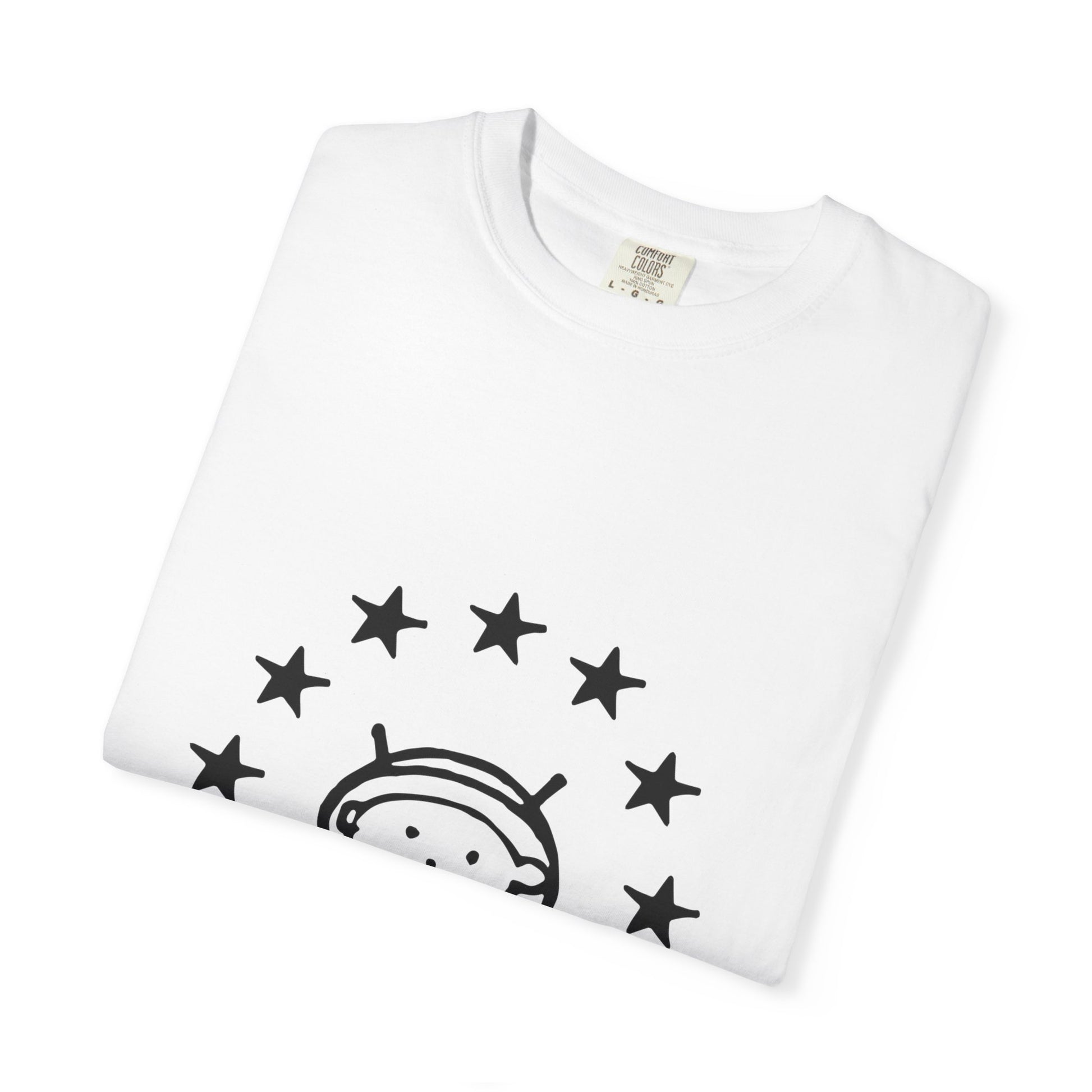 Electric Guitar Silhouette Unisex Garment-Dyed T-shirt - snazzymerch