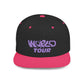 World Tour Bubble Letter- Flat Bill Snapback Printify