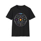 Unisex Softstyle T-Shirt Inspired by Coldplay’s Illustration Concept Printify