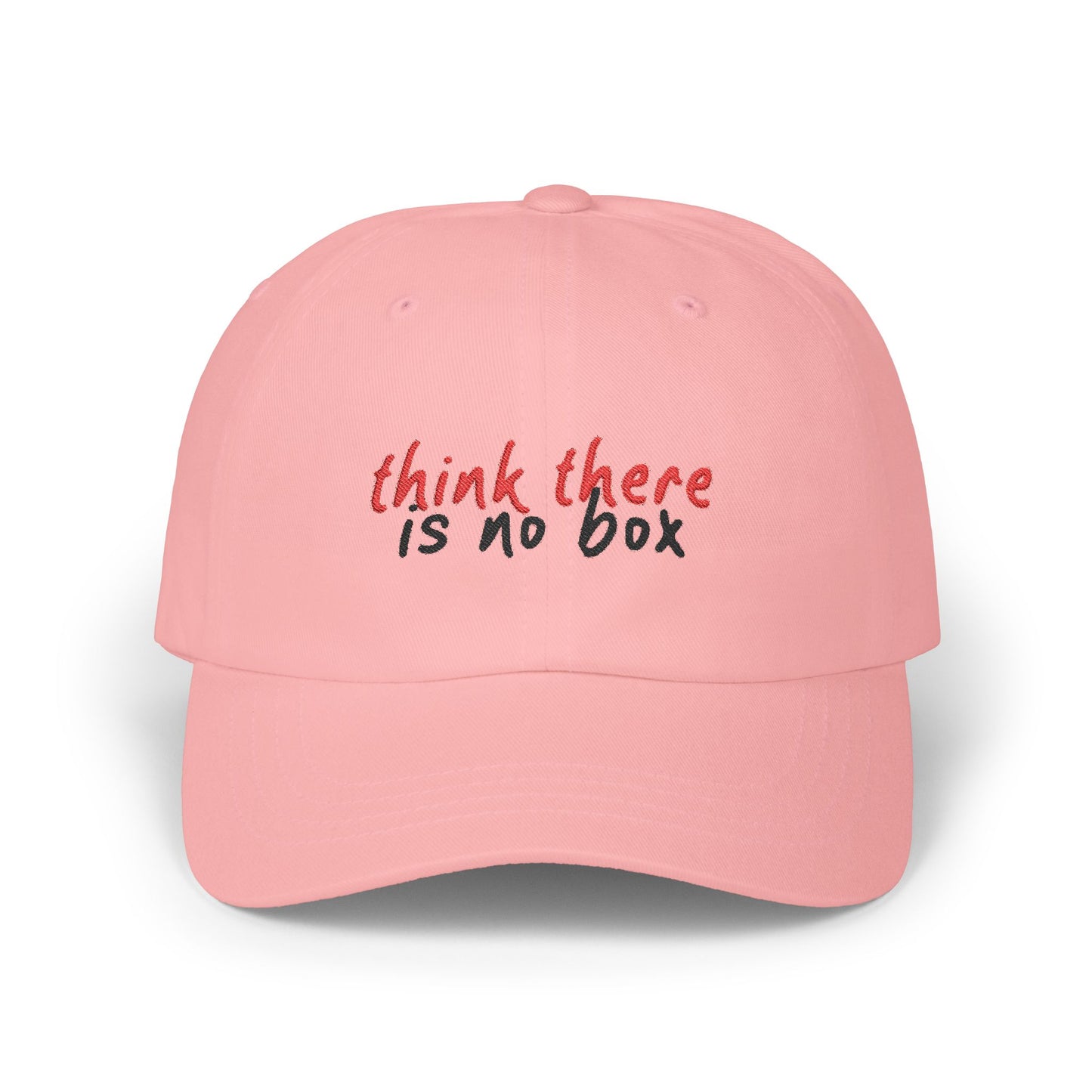 Think There Handwritten Classic Dad Cap - snazzymerch