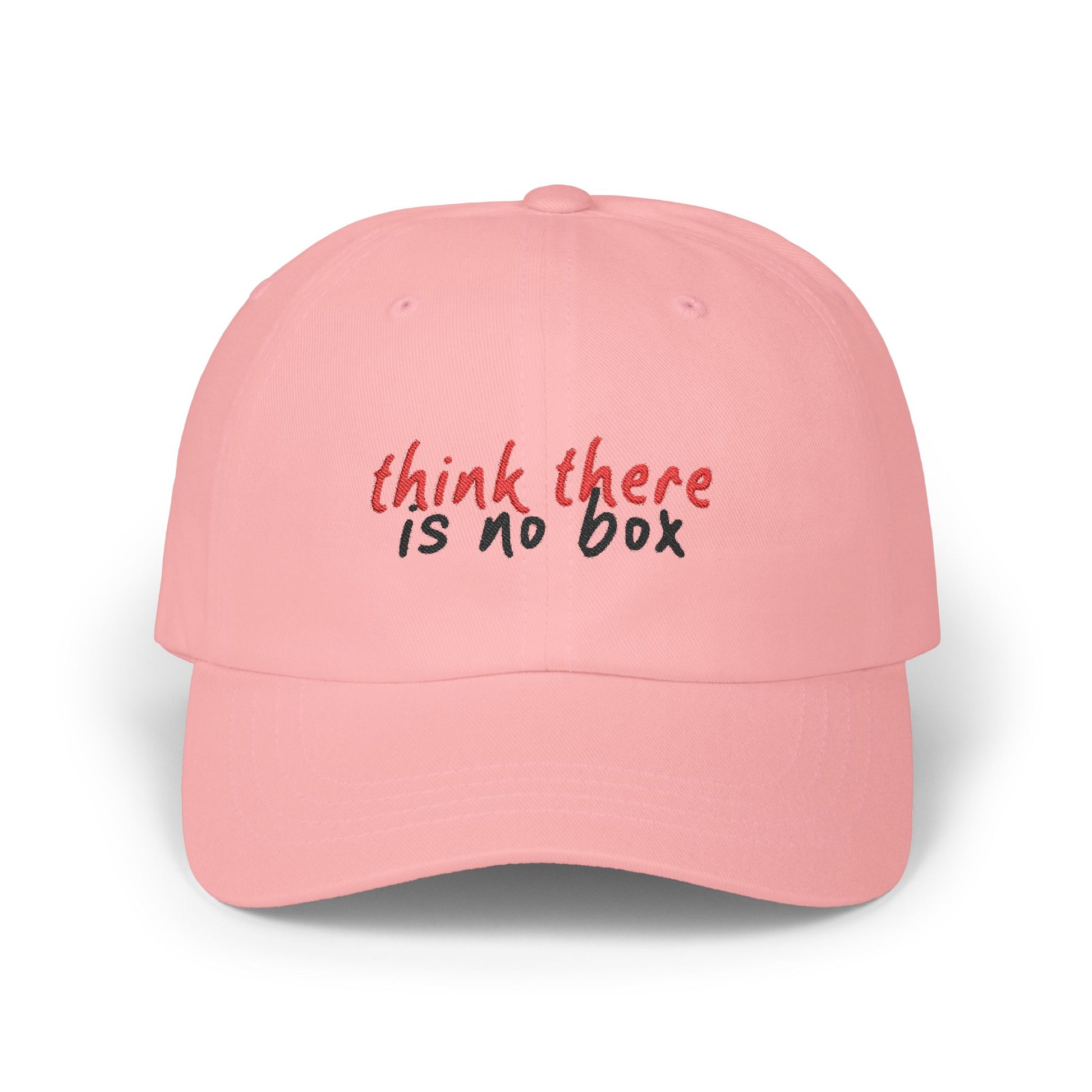 Think There Handwritten Classic Dad Cap - snazzymerch