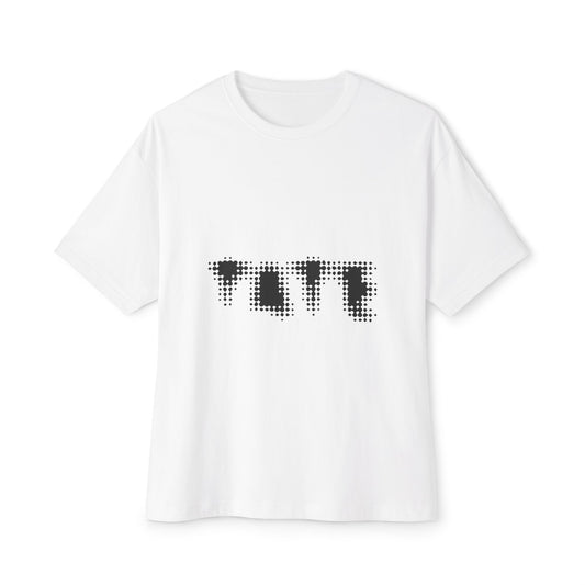 Outline Varsity Unisex Oversized Boxy Tee - snazzymerch