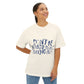 Act F*cking Nice Quote-Unisex Oversized Tee Printify