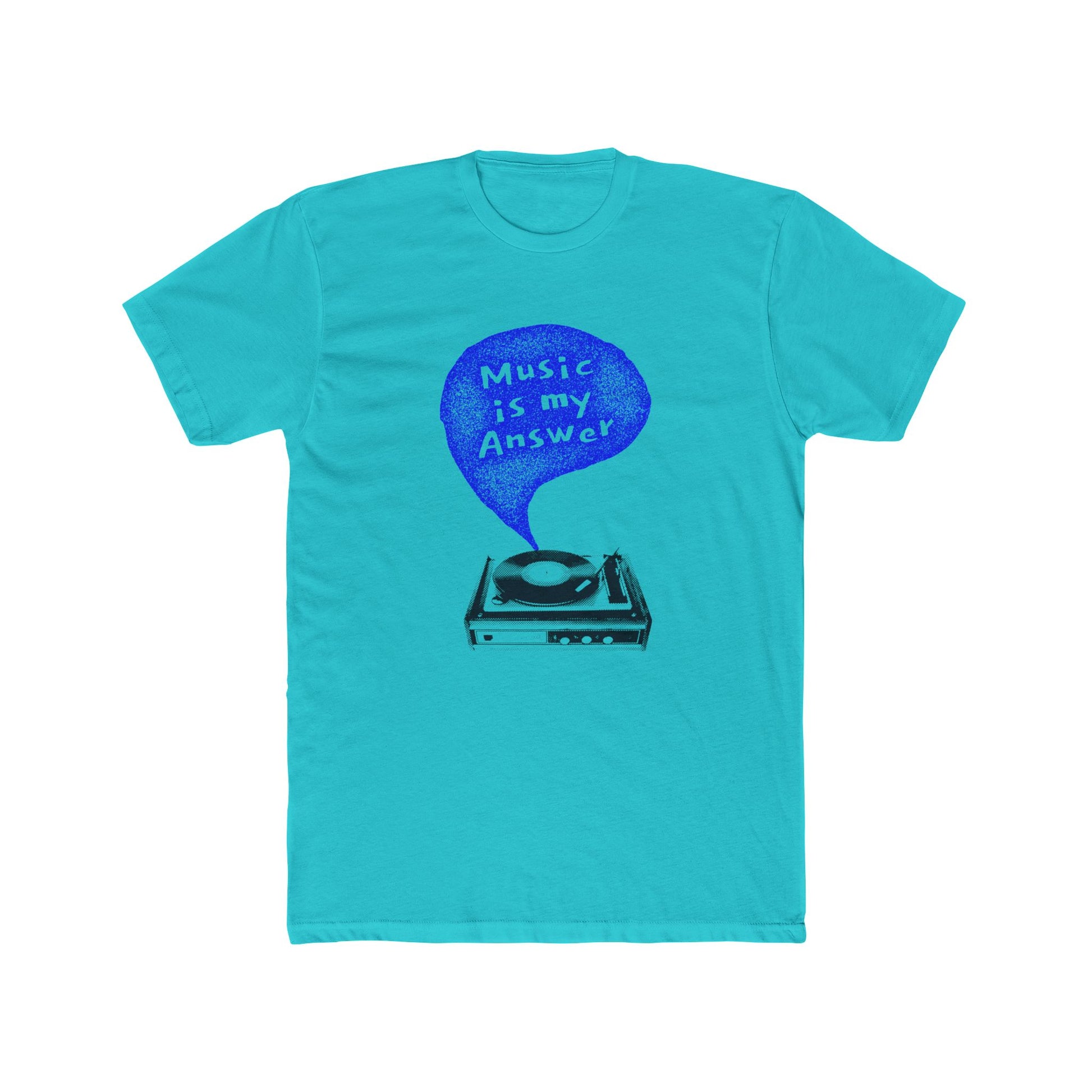 Music Is My Answer Unisex Cotton Tee - snazzymerch