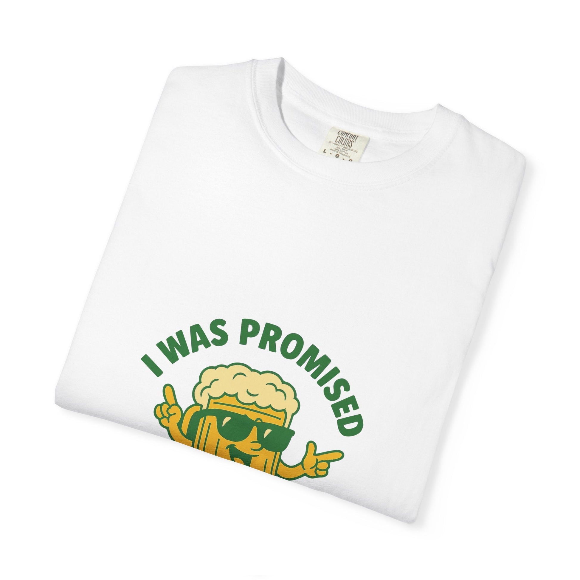 Unisex Garment-Dyed T-shirt – Snazzy Free Beer Edition Printify