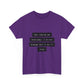 Emotional Line Text Unisex Heavy Cotton Tee - snazzymerch