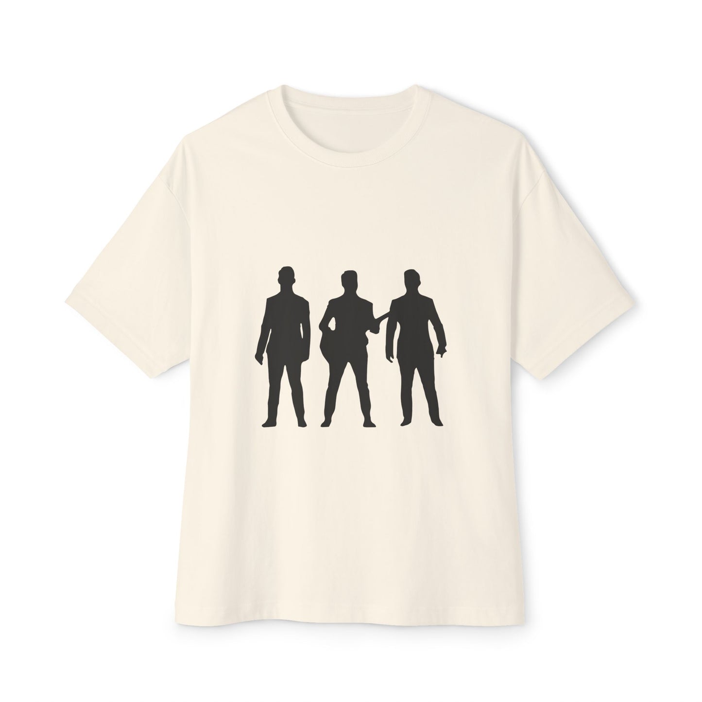 Trendy Black Unisex Oversized Boxy Tee - snazzymerch