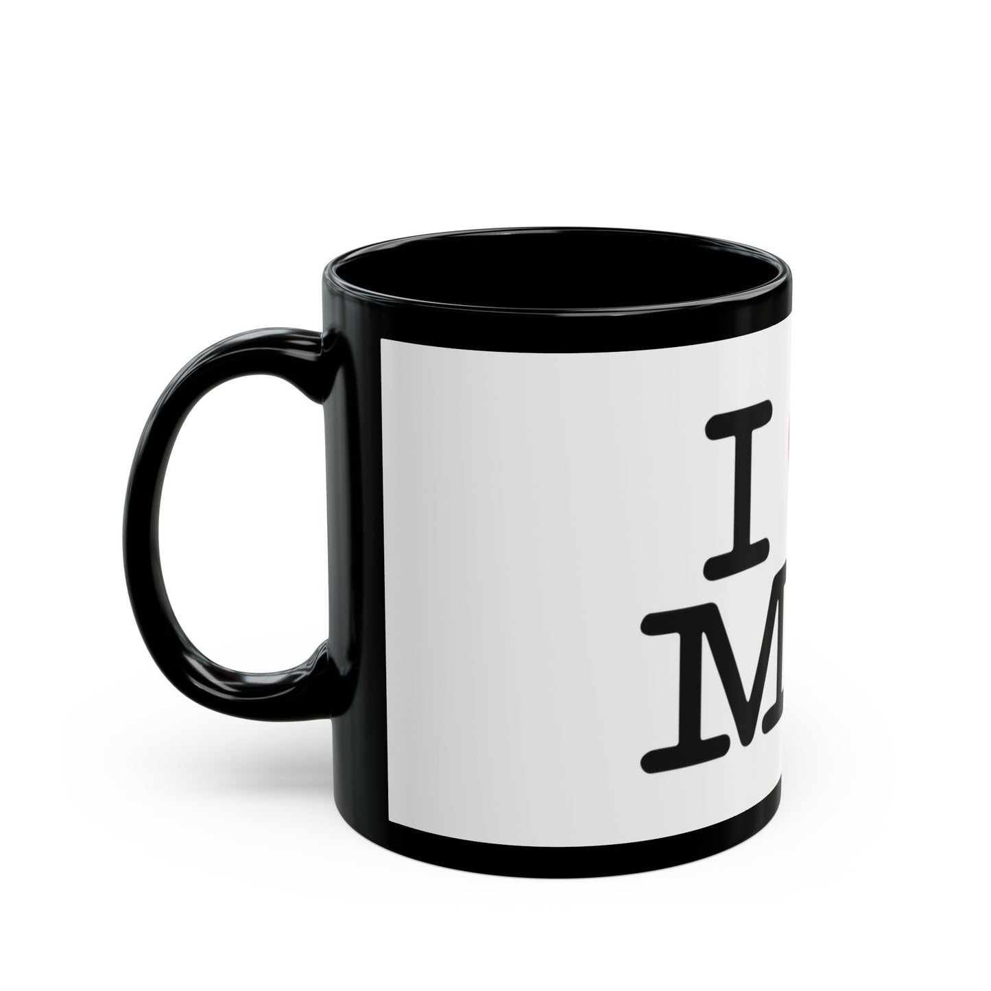 Clean Block Black Mug (11oz, 15oz) - snazzymerch