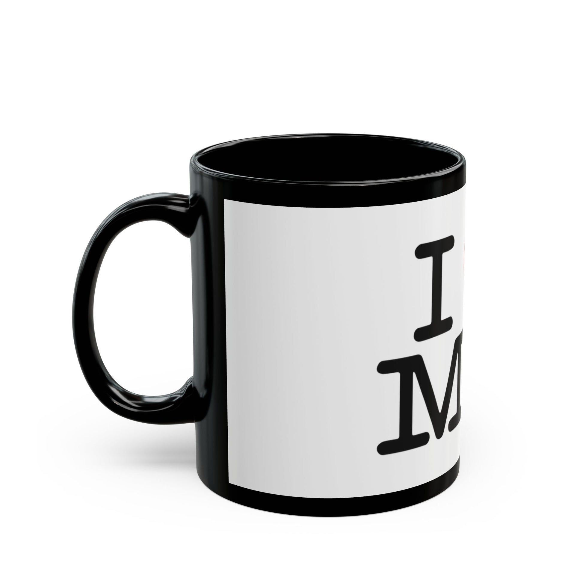 Clean Block Black Mug (11oz, 15oz) - snazzymerch