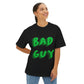 Billie Eilish Inspired Oversized T-Shirt – Bold 3D Bad Mood Edition Printify