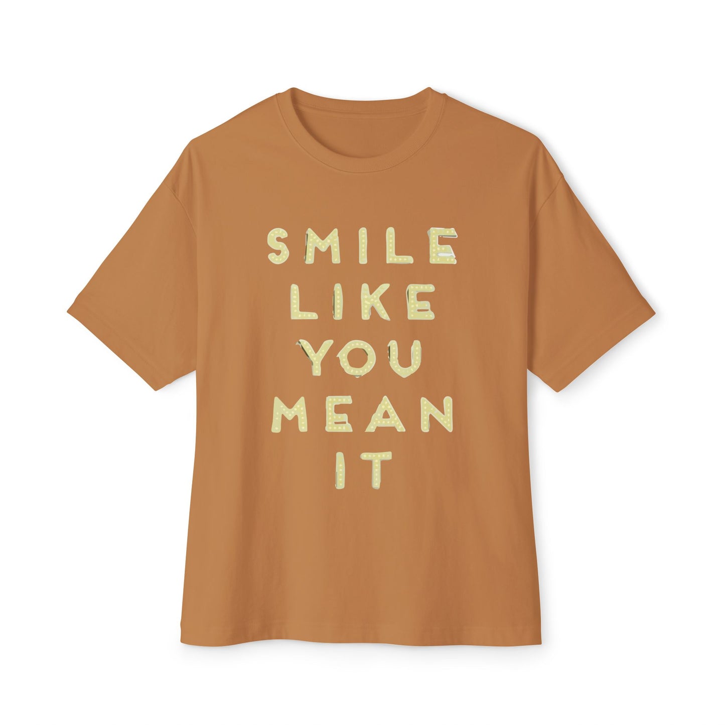 Glow-Inspired Quote Unisex Oversized Boxy Tee - snazzymerch