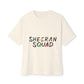 Sheeran Squad Oversized Boxy Tee | SnazzyMerch