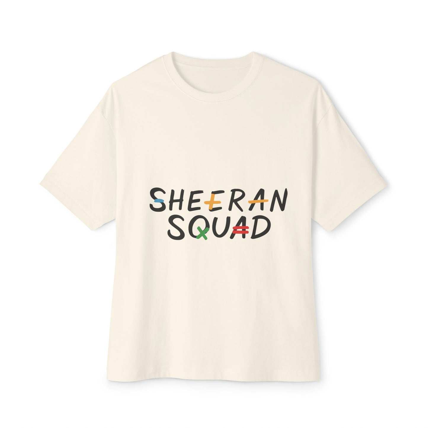 Sheeran Squad Oversized Boxy Tee | SnazzyMerch