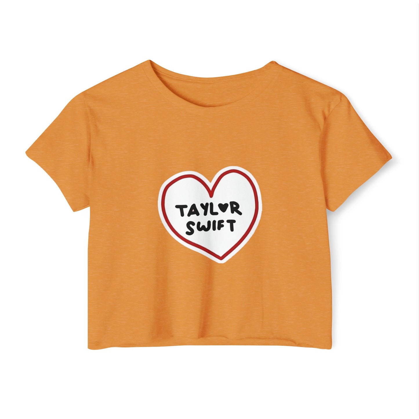 Heartbeats & Midnights Women's Festival Crop Top - snazzymerch