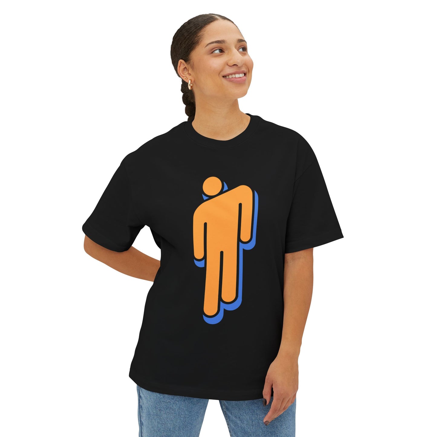 Billie Eilish Inspired Oversized T-Shirt – Walk Alone Icon Edition Printify