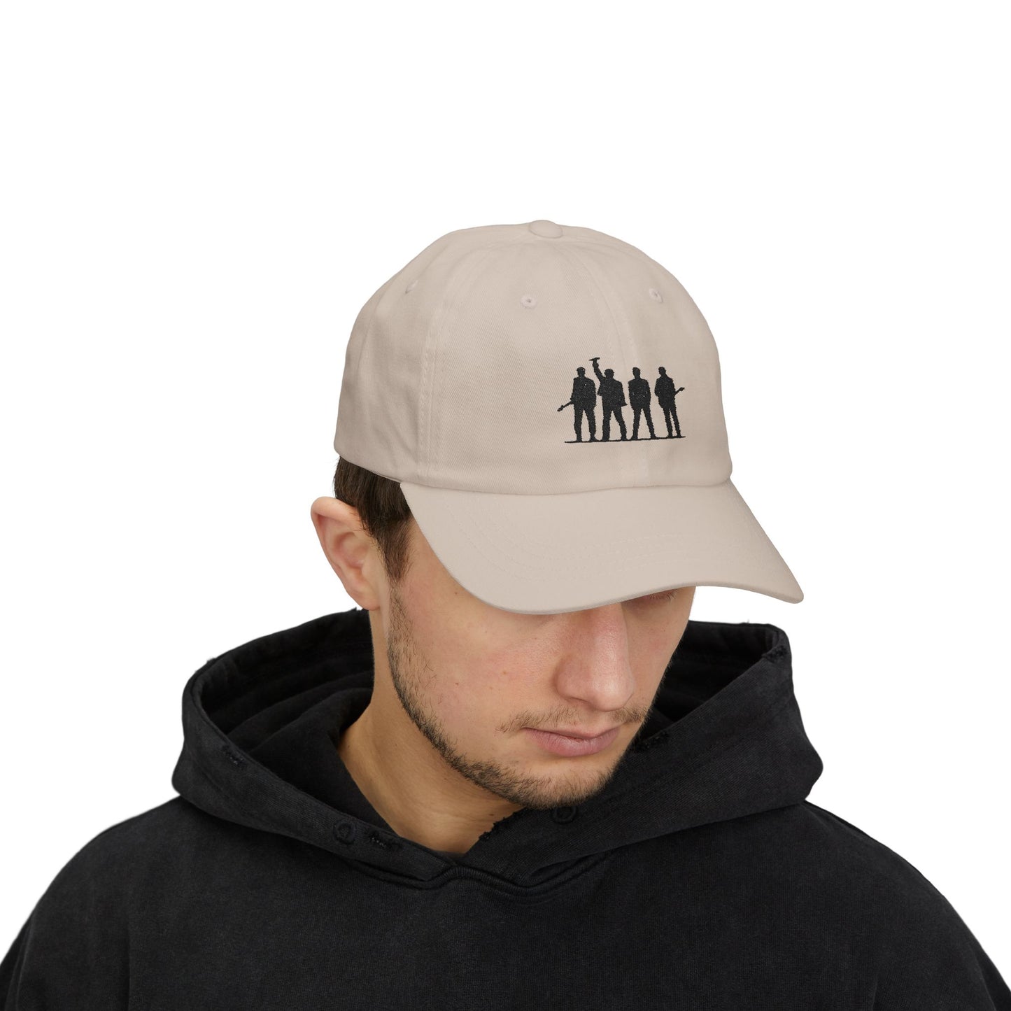 Retro Rock Vibes Classic Dad Cap - snazzymerch