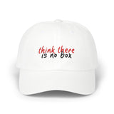 Think There Handwritten Classic Dad Cap - snazzymerch