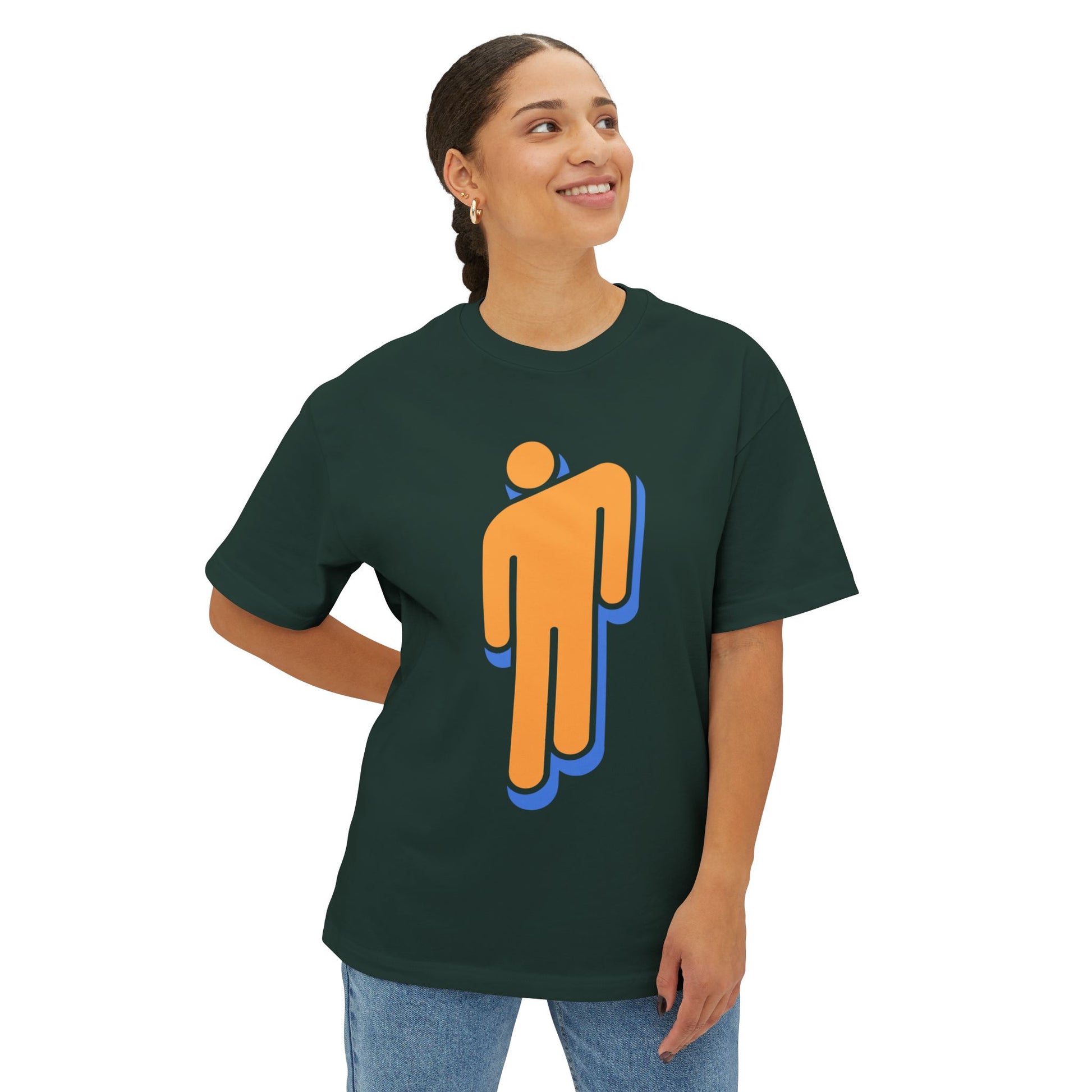 Billie Eilish Inspired Oversized T-Shirt – Walk Alone Icon Edition Printify