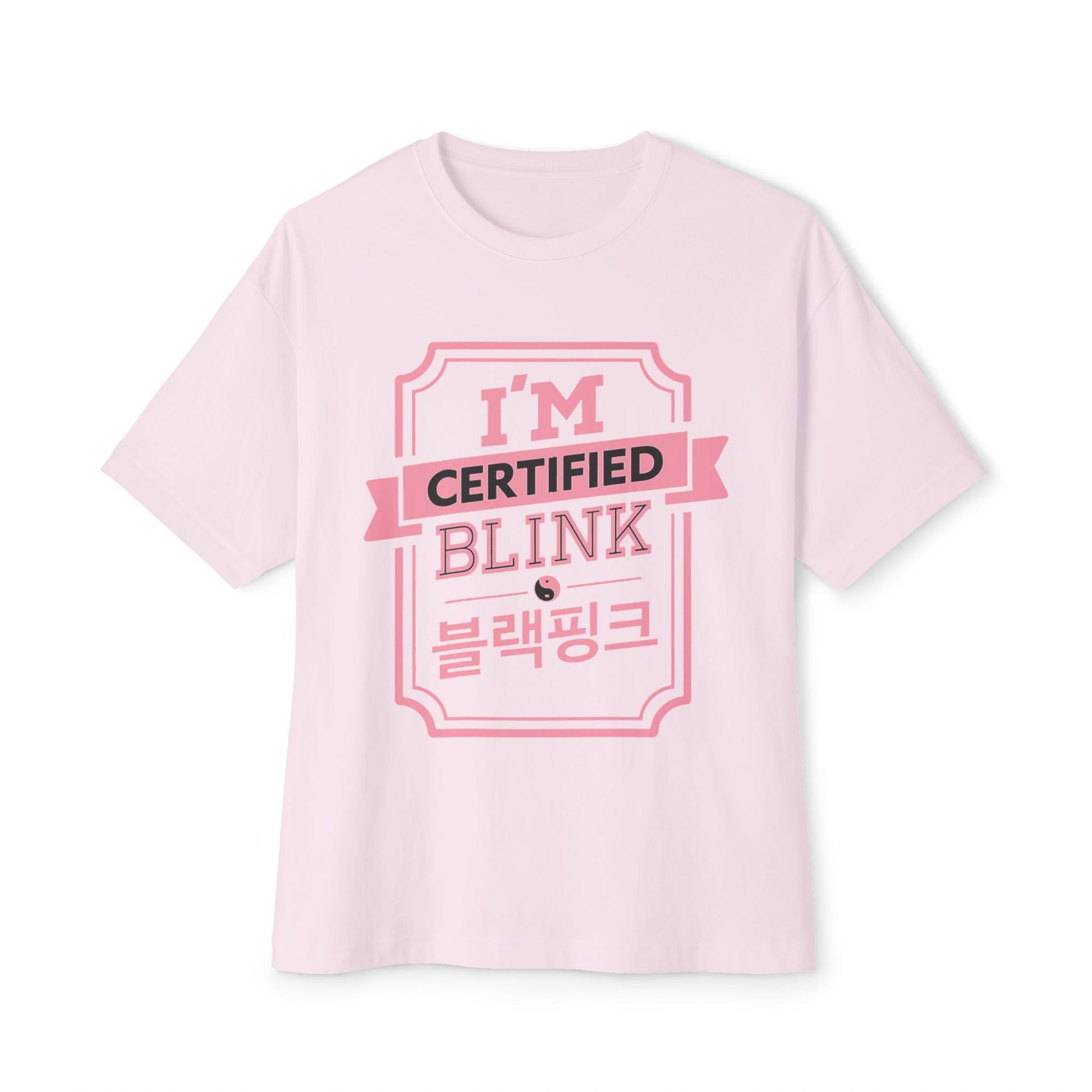Certified BLINK Badge – Oversized Boxy Tee Printify