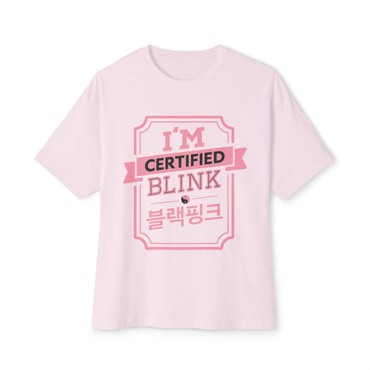 Certified BLINK Badge – Oversized Boxy Tee Printify