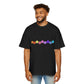 Color Pop Seventeen Men's Heavy Oversized Tee - snazzymerch
