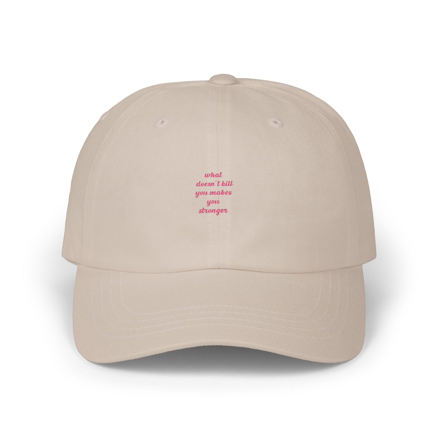 Stronger Soundwaves Classic dad cap Printify