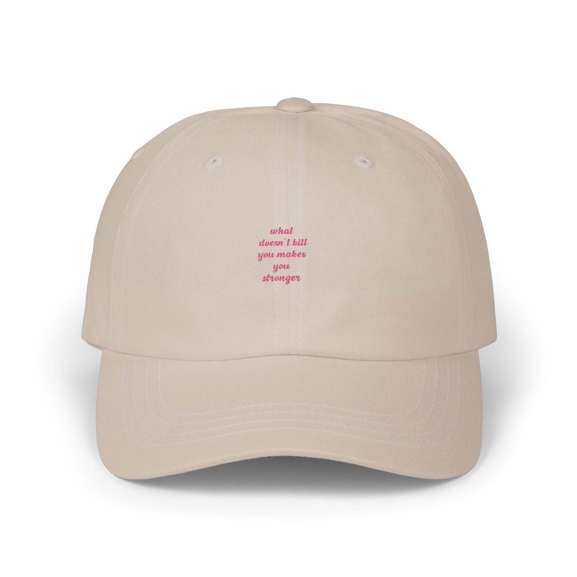 Stronger Soundwaves Classic dad cap Printify