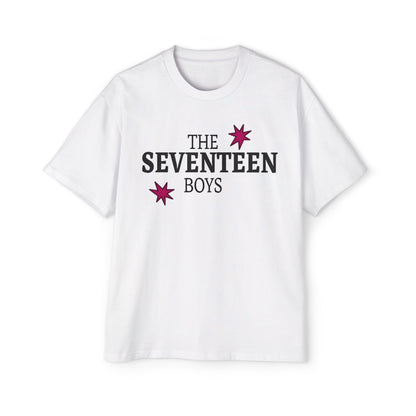 Starburst Seventeen Men's Heavy Oversized Tee - snazzymerch