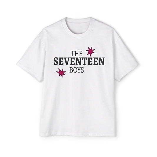 Starburst Seventeen Men's Heavy Oversized Tee - snazzymerch