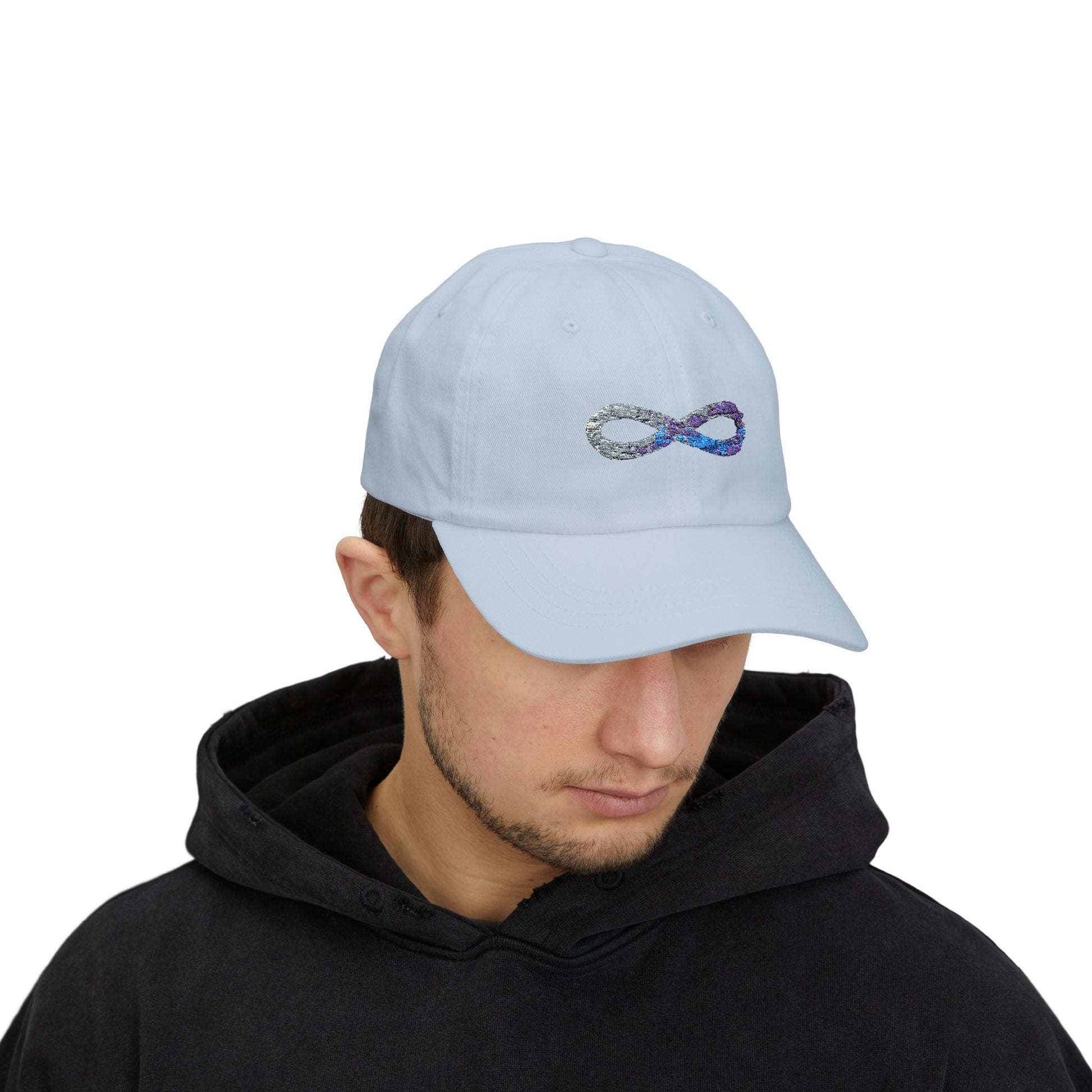 Cosmic Infinity Loop Classic dad cap Printify