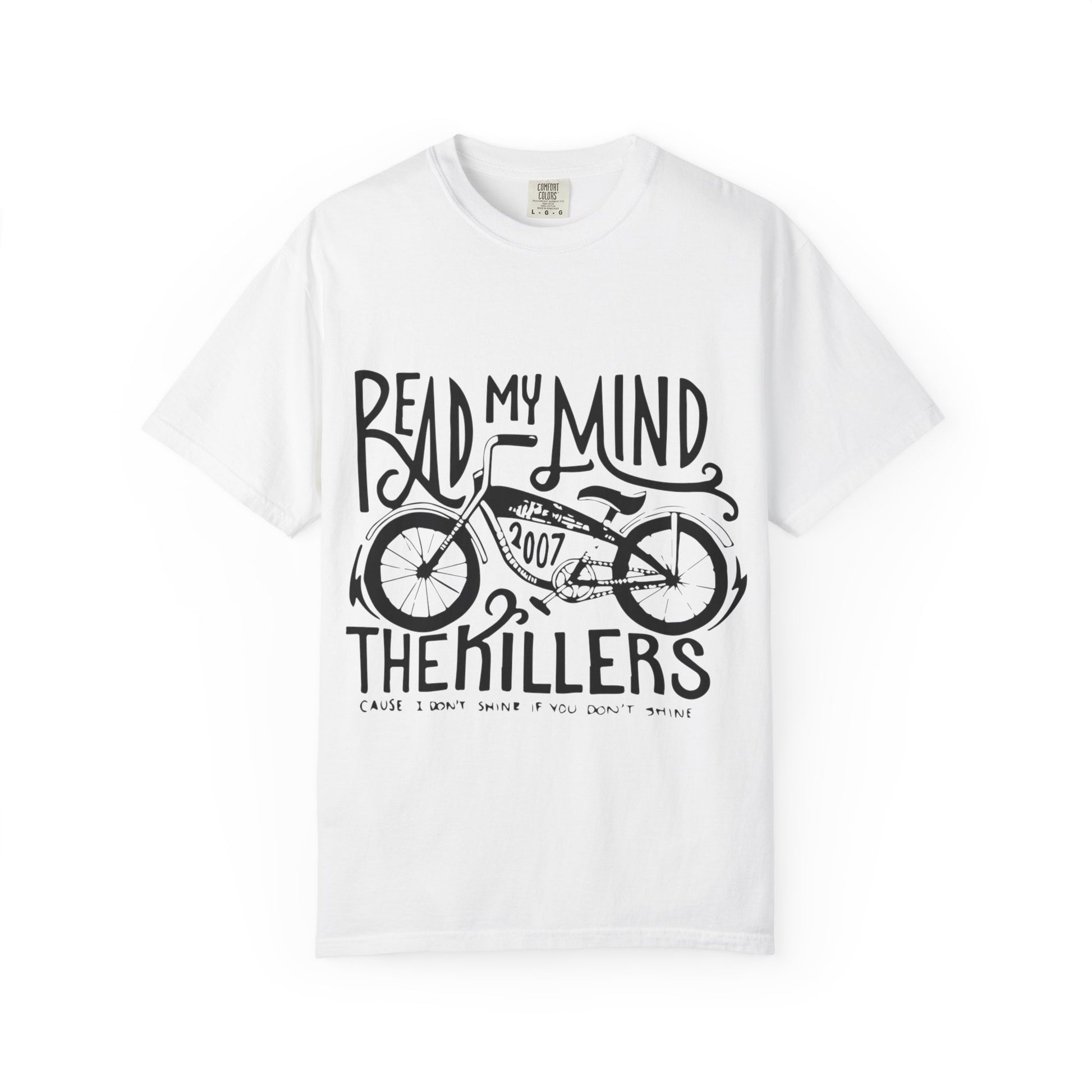 Dot Matrix-Inspired Unisex Garment-Dyed T-shirt - snazzymerch