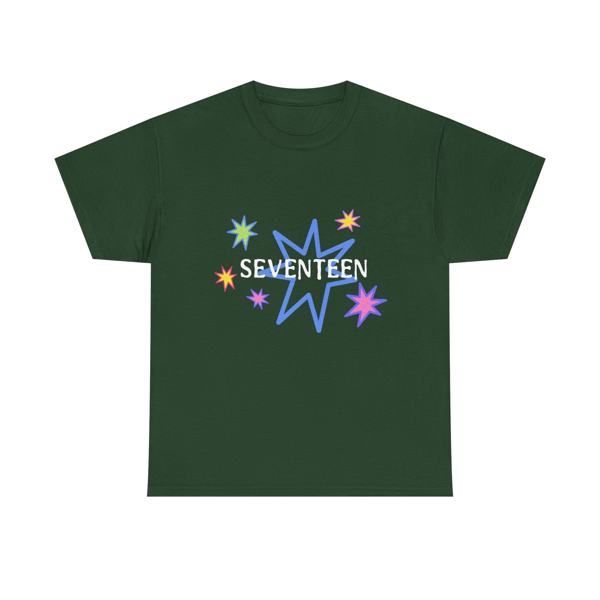Starlight Seventeen Unisex Heavy Cotton Tee - snazzymerch