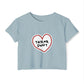 Heartbeats & Midnights Women's Festival Crop Top - snazzymerch