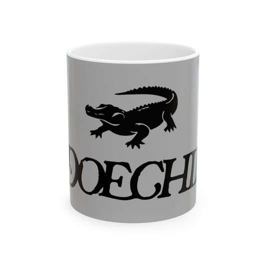 Red Typography Ceramic Mug, (11oz, 15oz) - snazzymerch