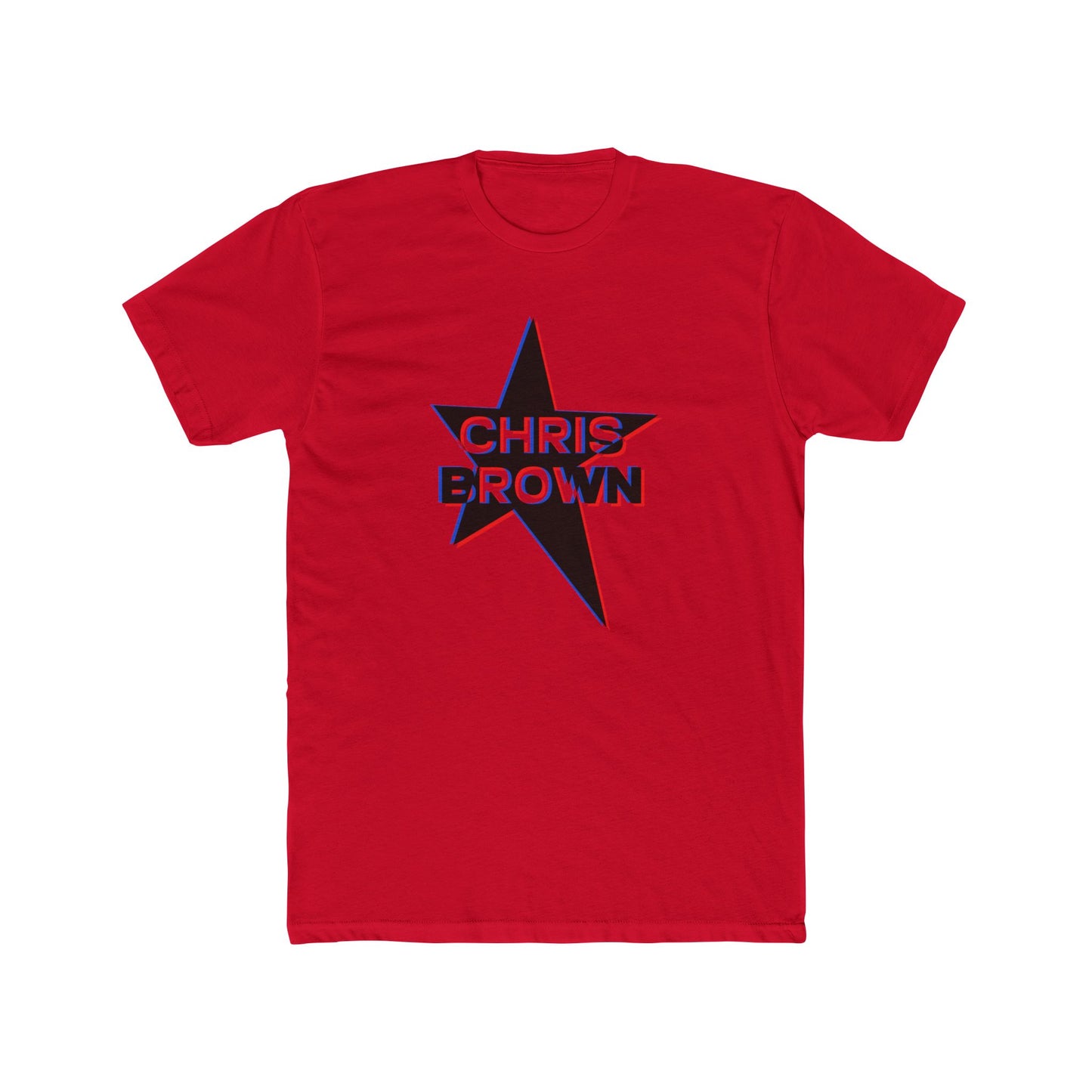 Star Outline Retro Unisex Cotton Tee - snazzymerch