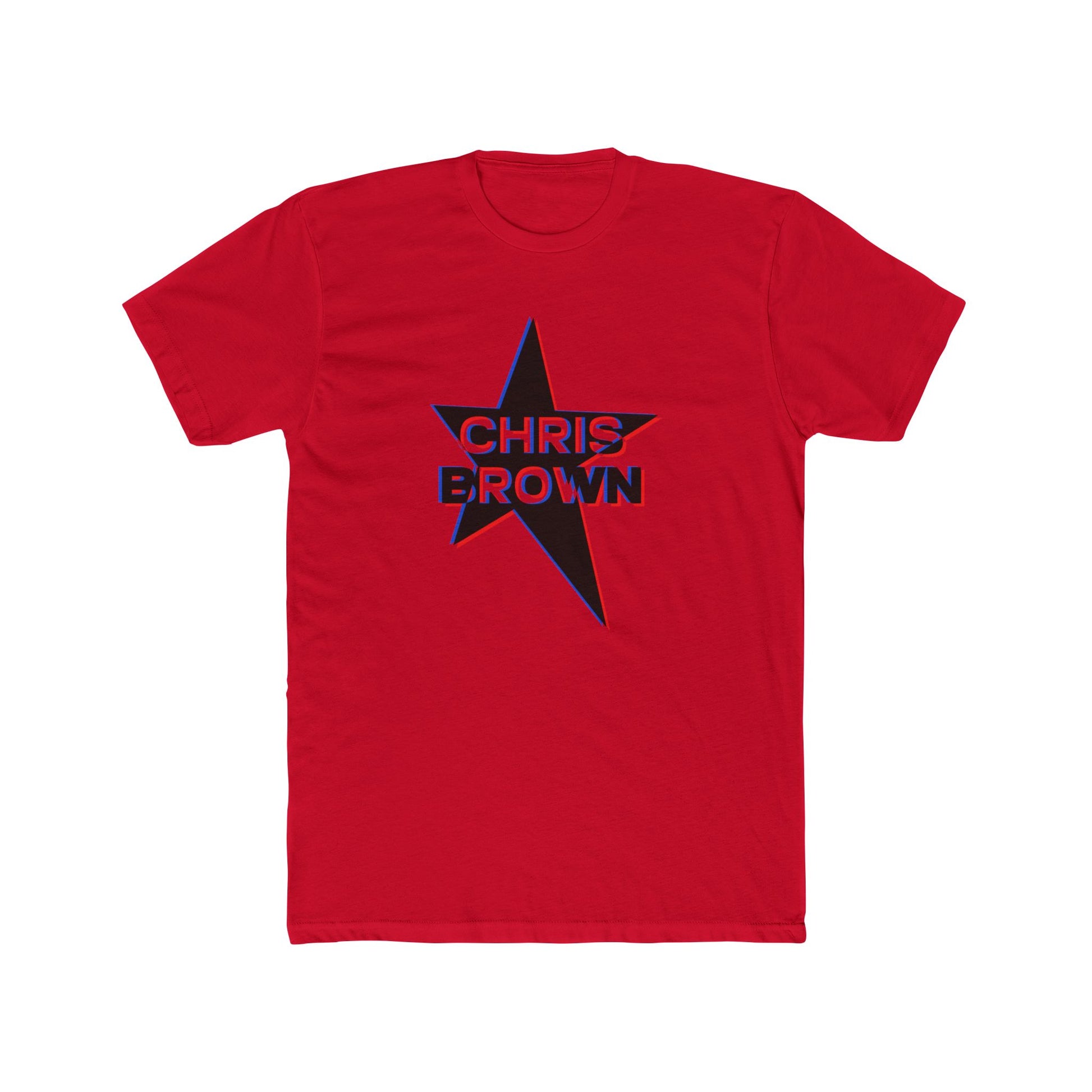 Star Outline Retro Unisex Cotton Tee - snazzymerch