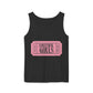 Lovesick Girls Ticket – Dyed Tank Top Printify