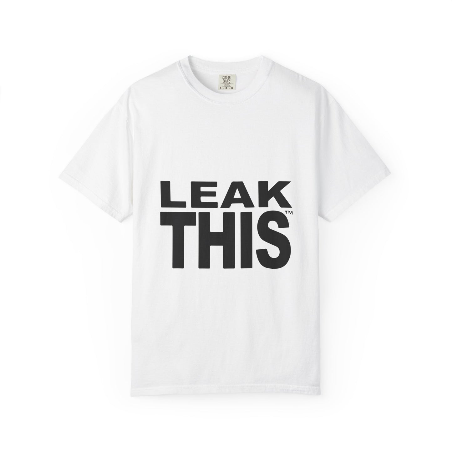 Bold Lettering Unisex Garment-Dyed T-shirt - snazzymerch