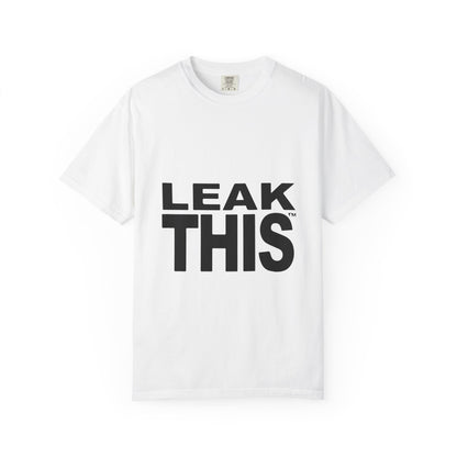 Bold Lettering Unisex Garment-Dyed T-shirt - snazzymerch