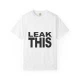 Bold Lettering Unisex Garment-Dyed T-shirt - snazzymerch