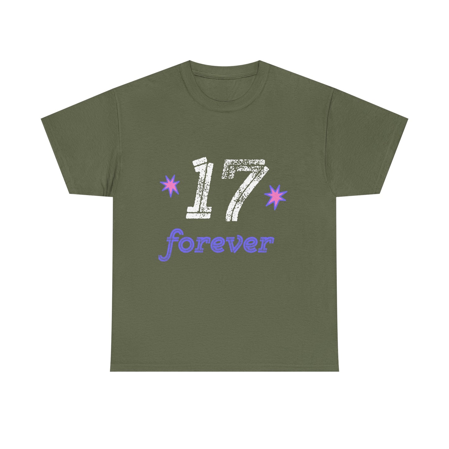 17 Forever Unisex Heavy Cotton Tee - snazzymerch