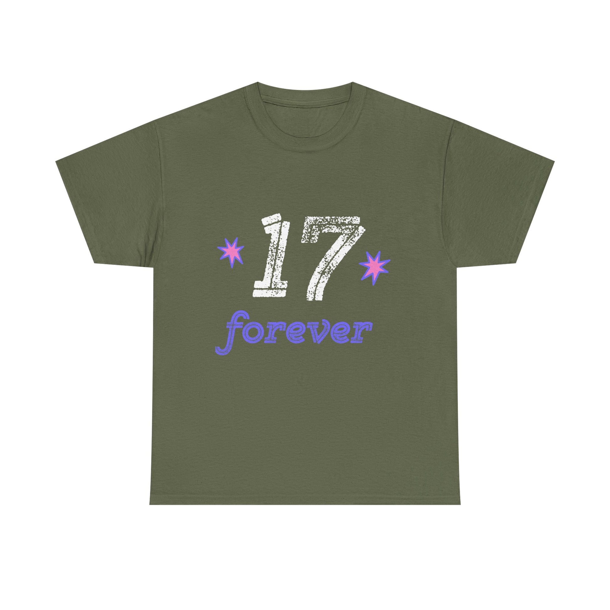 17 Forever Unisex Heavy Cotton Tee - snazzymerch