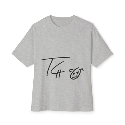 Lunar Echo Unisex Oversized Boxy Tee - snazzymerch