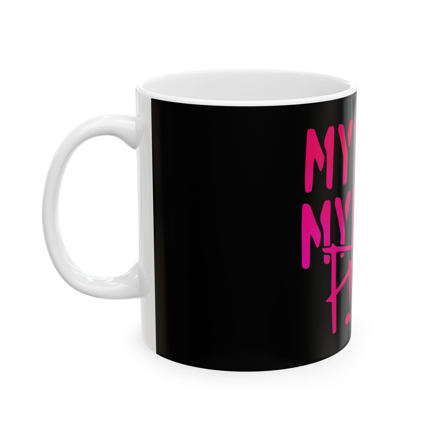 Love & Energy Ceramic Mug, (11oz, 15oz) - snazzymerch