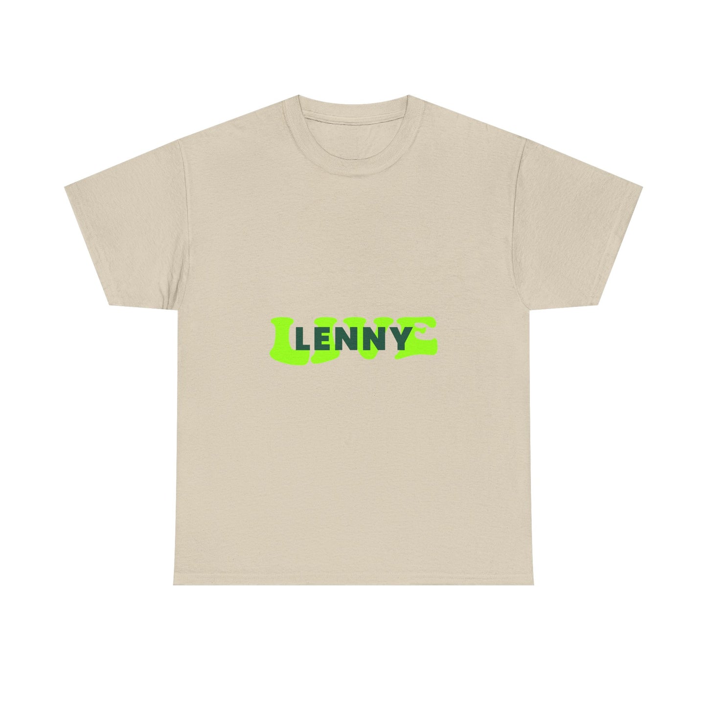 Live Lenny Pop Unisex Heavy cotton tee Printify