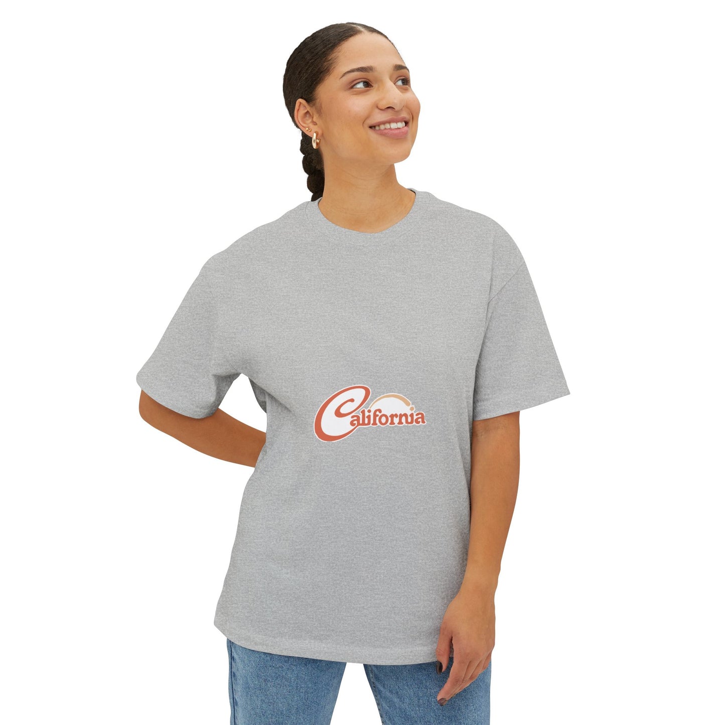 California Dream Unisex Oversized Boxy Tee - snazzymerch