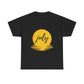 July Sun Graphic Unisex Heavy Cotton Tee - snazzymerch