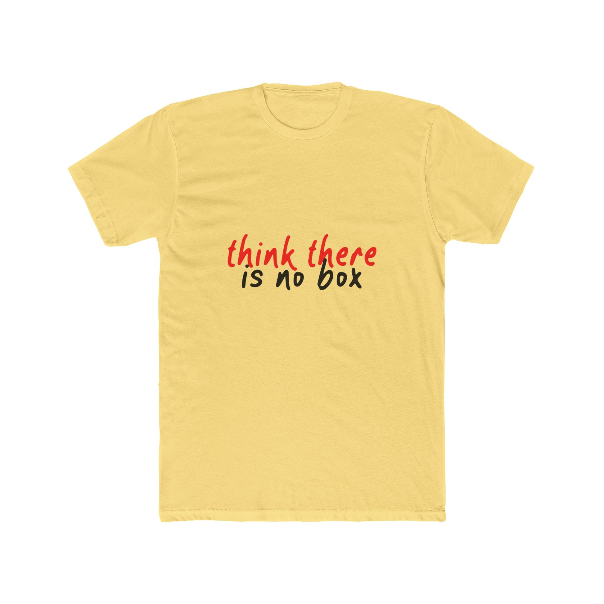 Think There Handwritten Unisex Cotton Tee - snazzymerch