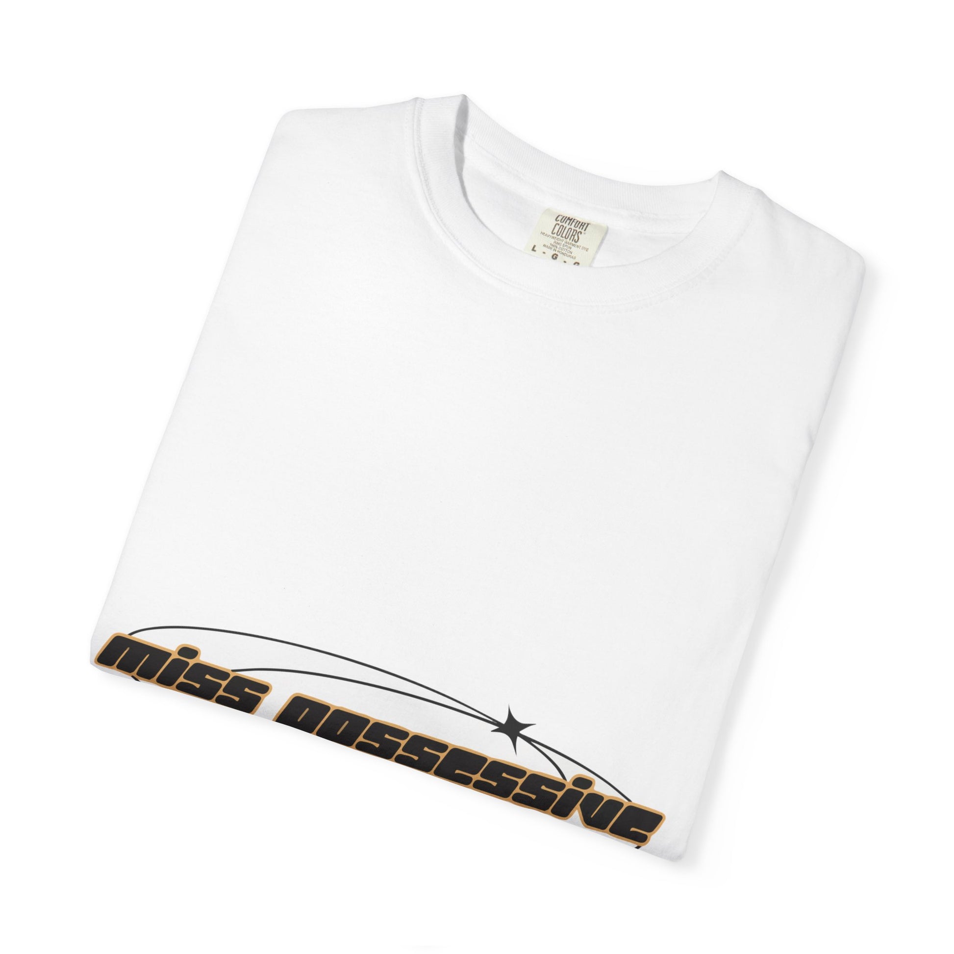 Cut-Out Text Unisex Garment-Dyed T-shirt - snazzymerch